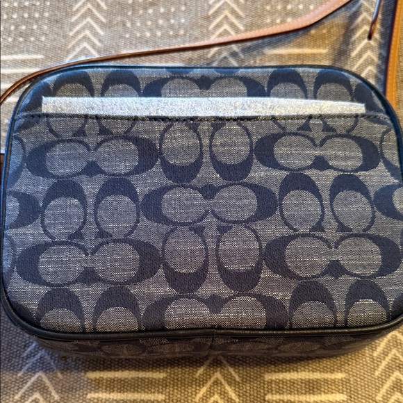 Coach Denim Blue Signature Camera Crossbody Bag - Picture 4 of 6